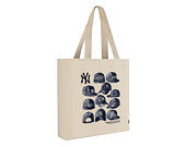 Tasche New Era - MLB Graphic Heavy Tote Bag - NY Yankees - Ivory