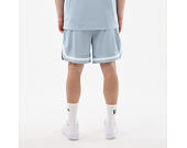 Shorts New Era - Branded Oversized Mesh Shorts - Sky Blue