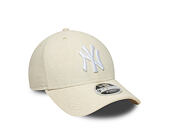 Kappe New Era - MLB Linen 9FORTY M-CROWN - NY Yankees - Stone