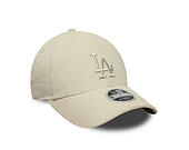 Kinder Kappe New Era - MLB Cord 9FORTY M-CROWN - LA Dodgers - Cream