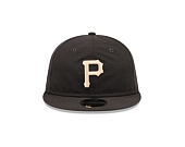 Kappe New Era - MLB Nylon Ripstop 9FIFTY Retro Crown - Pittsburgh Pirates - Black