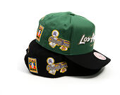 Kappe Mitchell & Ness - NBA - La Script 2.0 - Los Angeles Lakers - Green/Black
