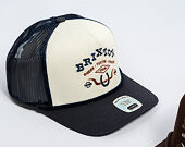 Kappe Brixton - Beekman C Np Mp Trucker Hat - Off White/Navy