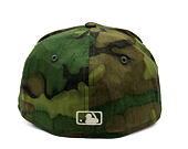 Kappe New Era - MLB Ripstop Camo 59FORTY - Seattle Mariners - Woodland Camo