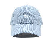 Kinder Kappe New Era - MLB Seersucker 9TWENTY - NY Yankees - Pastel Blue