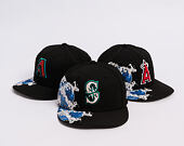 Kappe New Era - MLB "Tidal Wave" 59FIFTY - Seattle Mariners - Black