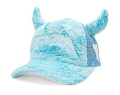 Kappe Reflection Luxury Horny Cap - Baby Blue Horns