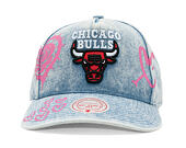 Kappe Mitchell & Ness - Painted Love - NBA - Chicago Bulls - Light Blue