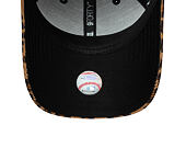 Kinder Kappe New Era - MLB Leopard Cord 9FORTY - NY Yankees - Stone / Black