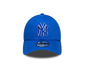 Kappe New Era - MLB Team Outline 9FORTY - NY Yankees - Blue / White