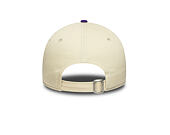 Kinder Kappe New Era - MLB League Essential 9FORTY - LA Dodgers - Cream / Purple
