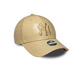 Damen Kappe New Era - MLB PU Pattern 9FORTY - NY Yankees - Stone