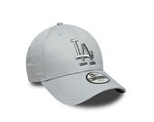 Kinder Kappe New Era - MLB Metallic 9FORTY - LA Dodgers - Grey / Silver