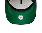 Kappe New Era - MLB Wordmark Suede 9FORTY A-Frame - NY Yankees - Cream / Navy