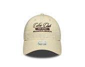 Damen Kappe New Era - Branded Cafe Slogan 9TWENTY - Cream / Deep Auburn