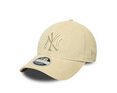 Kappe New Era - MLB Cord 9FORTY M-CROWN - NY Yankees - Stone