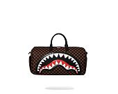 Tasche Sprayground - Sharks In Paris Wtf Bubble Brown Check Duffle