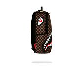 Rucksack Sprayground - Sharks In Paris Wtf Bubble Brown Check Backpack