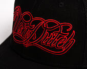 Kappe Von Dutch - Semi Curve - Embroidery Premium - Black