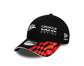 Kappe New Era - F1 Checkerboard 9FORTY - RED BULL F1 - Black