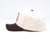 Kappe Mitchell & Ness - NBA Brown And Cream Pro Snapback - Boston Celtics - Cream