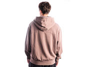 Pullover Champion - Washed Brown Hoodie Full Zip Sweatshirt