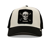 Kappe Goorin - Danger Skull And Crossbones - Dust / Black