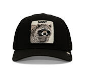 Kinder Kappe Goorin - Bandit (all Black) - Raccoon - Black
