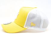 Kappe New Era - MLB Essential 9FORTY A-Frame Trucker - NY Yankees - Yellow / White