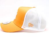 Kappe New Era - MLB Essential 9FORTY A-Frame Trucker - NY Yankees - Orange / White