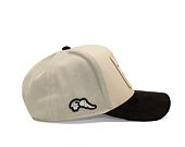Kappe Capslab - Looney Tunes Trucker - Bugs Bunny Line Art Suede Visor - Off White / Black