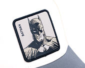 Kappe Capslab - Batman Trucker - Dark Knight Sketch - Off White / Blue