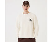 Pullover New Era - MLB Waffle Knit Crew - LA Dodgers - Off White