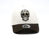 Kappe New Era - Branded Skull Pack 9FORTY - Stone / Light Brown