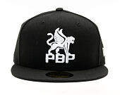Kappe Prague Black Panthers 2017 59FIFTY Schwarz/Weiß