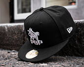 Kappe Prague Black Panthers 2017 59FIFTY Schwarz/Weiß