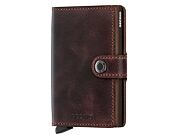 Geldbörse Secrid Miniwallet Vintage Chocolate