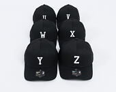Kappe State of WOW ALPHABET - Whiskey Baseball Cap Crown 2 Black/White Strapback