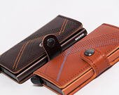 Geldbörse Secrid Miniwallet Stitch Linea Espresso