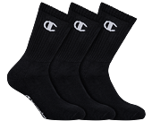 Socken Champion 3P CREW SOCKS LEGACY Black