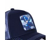 Kappe Capslab Trucker (MEGAMAN) Blue HER3