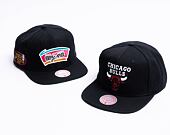 Kappe Mitchell & Ness - Top Spot Snapback Hwc - Chicago Bulls - Black