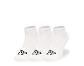 3 Paar Socken New Era Flag Sneaker 3Pack White