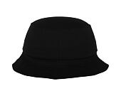 Hut Yupoong Flexfit Cotton Twill Bucket Hat Black