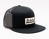 Kappe Brixton Steadfast HP Mesh Cap Black