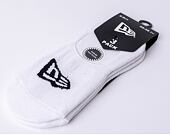 3 Paar Socken New Era Flag Invisible 3Pack White