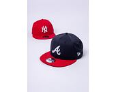 Kappe New Era 9FIFTY MLB Atlanta Braves Snapback Team Color