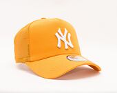Kappe New Era 9FORTY A-Frame Trucker Tonal Mesh - NY Yankees - Snapback Tangerine
