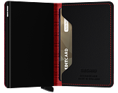 Geldbörse Slimwallet Secrid Fuel Black-Red