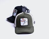 Kappe Capslab - Trucker Looney Tunes - Bugs Bunny - Olive / White